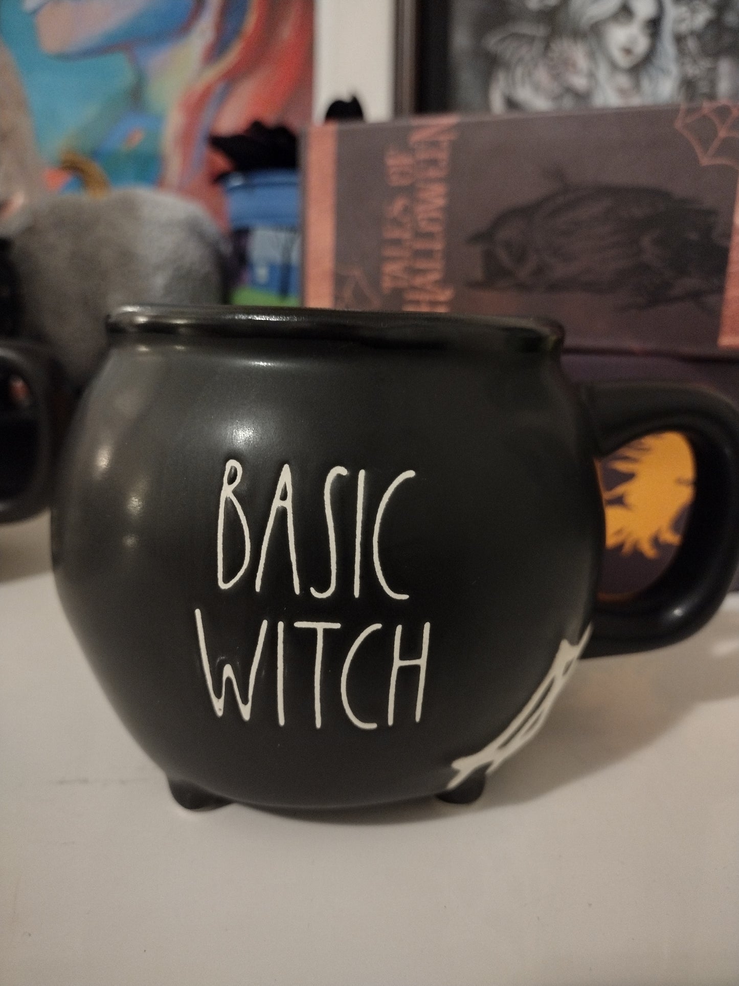 Basic Witch Cauldron Candle Mug