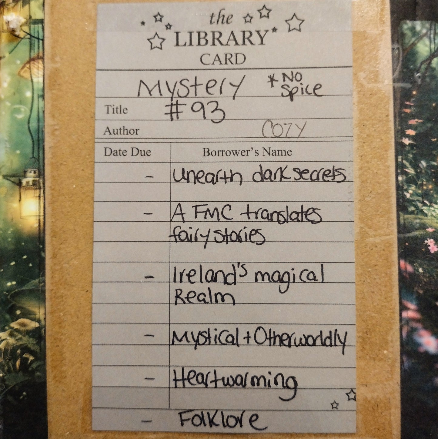 Book #93 - Mystery Cozy