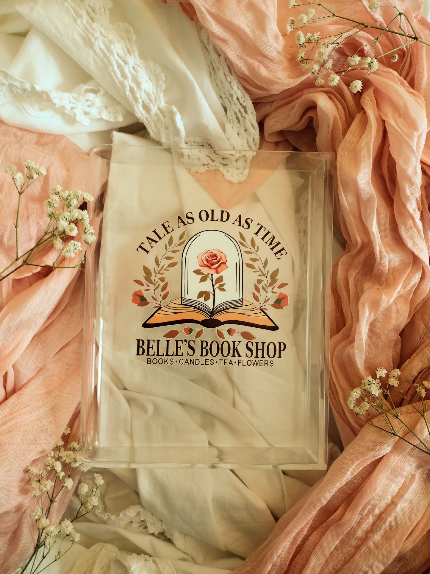 Belle's Bookish Shelf Holder