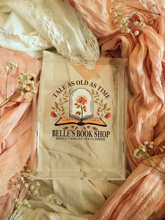 Belle's Bookish Shelf Holder